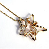 Stella Woven Star Diamond Pendant - Exclusive Diamond Co