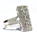 Iris Bubble White Diamond Ring - Exclusive Diamond Co