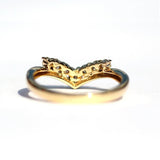 Olive Pointed White Diamond Ring - Exclusive Diamond Co