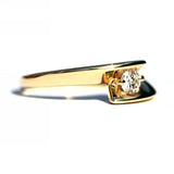 Prairie Encased White Diamond Ring - Exclusive Diamond Co