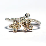 Emily Yellow & White Diamond Ring - Exclusive Diamond Co