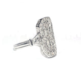 Carley Filligree White Diamond Ring - Exclusive Diamond Co