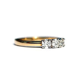 Anson Bespoke 3 Stone Diamond Ring - Exclusive Diamond Co