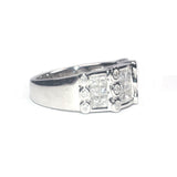 Roberta Framed White Diamond Ring - Exclusive Diamond Co