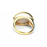 Phoebe White Agate & Diamond Ring - Exclusive Diamond Co