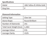 Leonora Cluster Dot Diamond Ring - Exclusive Diamond Co